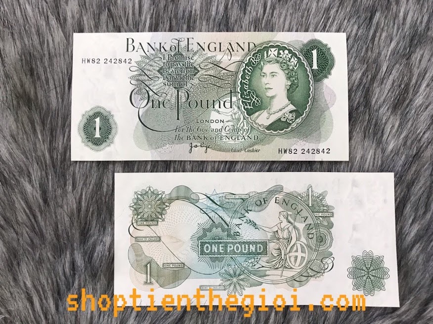  England - Anh 1 pound 1970 - 1977